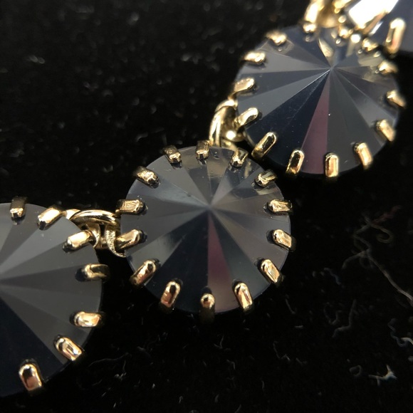 J Crew Factory Necklace Navy - Picture 4 of 5